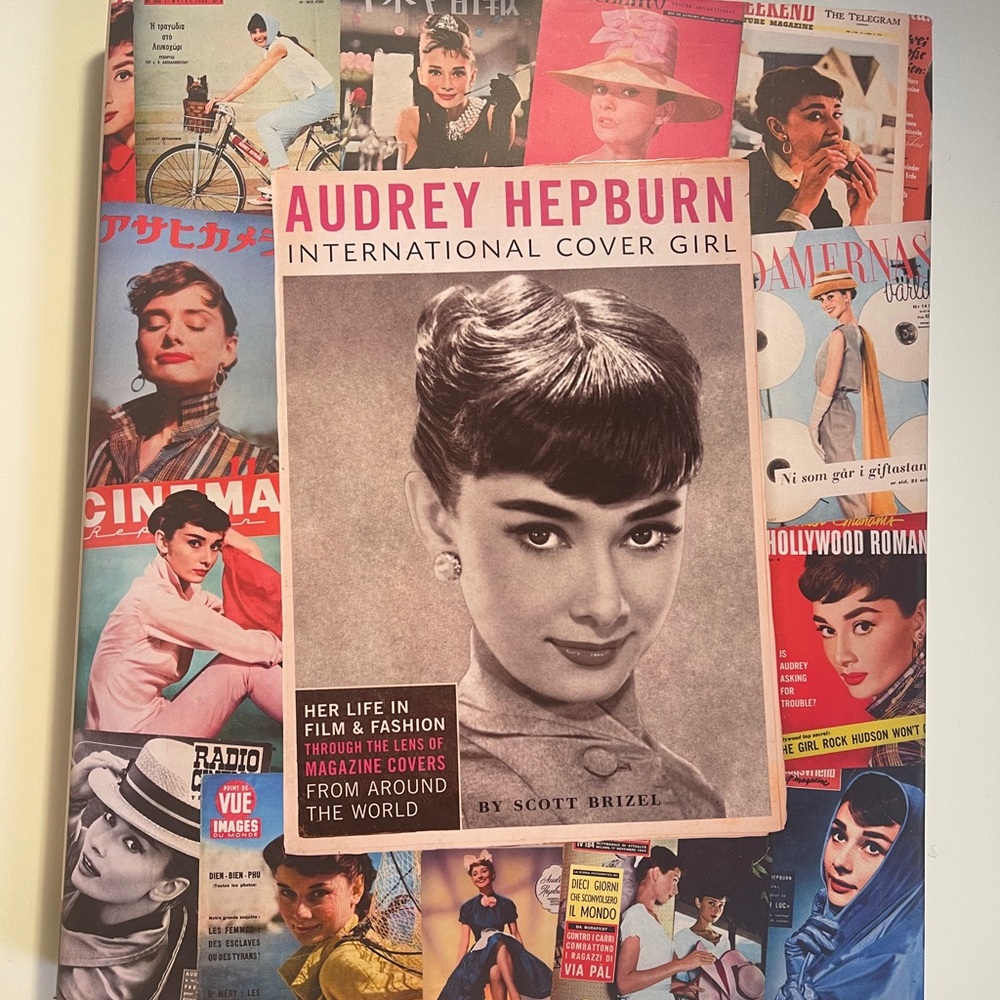 Used Audrey Hepburn coffee table book